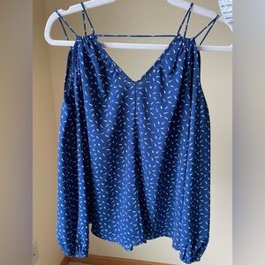 CRESCENT Cold Shoulder Blouse